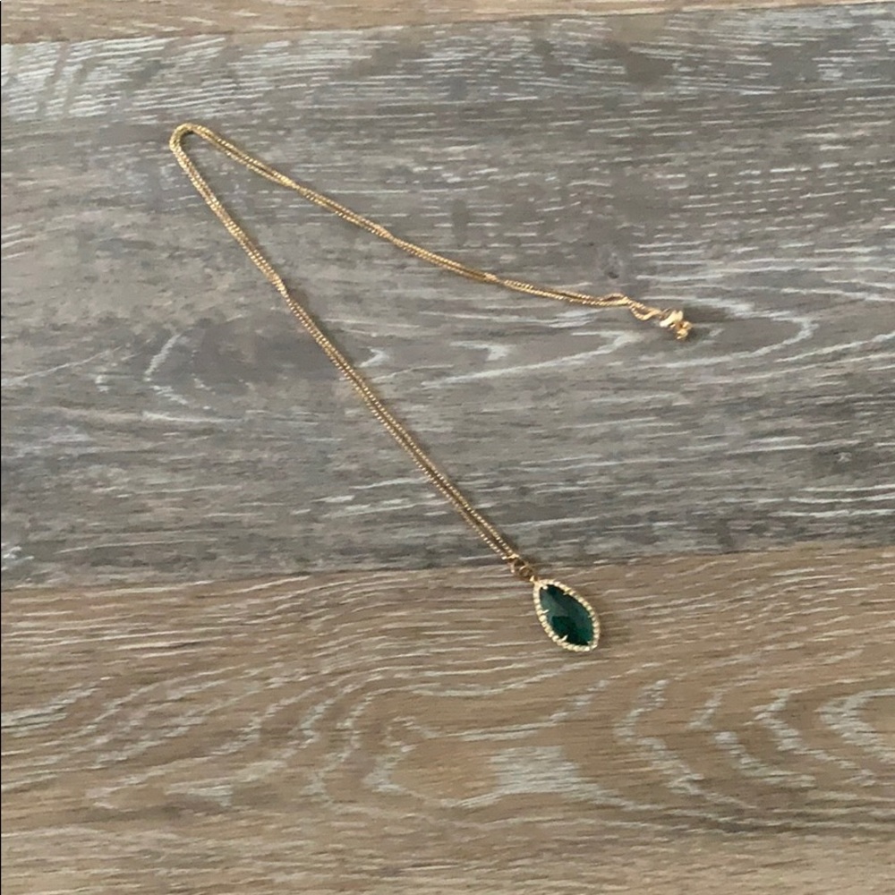 Jade and Gold Necklace
